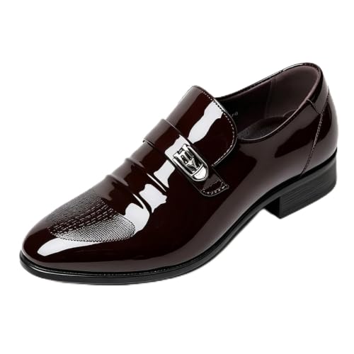 Zapatos de conducción tipo mocasín plano de hombre para vestir casual