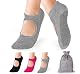 Yoga-Socken Anstore Yoga Socken Rutschfeste Damen, 3 Paare