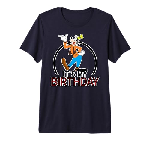 T-shirt Disney Goofy Premium d'anniversaire de qualité supérieure