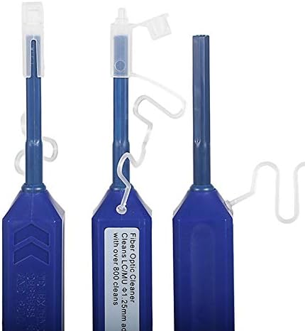 Happymore Pen Shape Fiber Optic Cleaner Connector Adapters One Click Resin SC LC Portable
