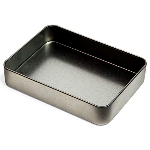 Metal Gift Card Tin Boxes and Lids for Christmas Presents (4.5 x 3.3 In, 6 Pack)