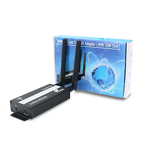 Adaptateur Mini PCI-E vers USB avec slot SIM pour connecter un module WWAN LTE sur PC