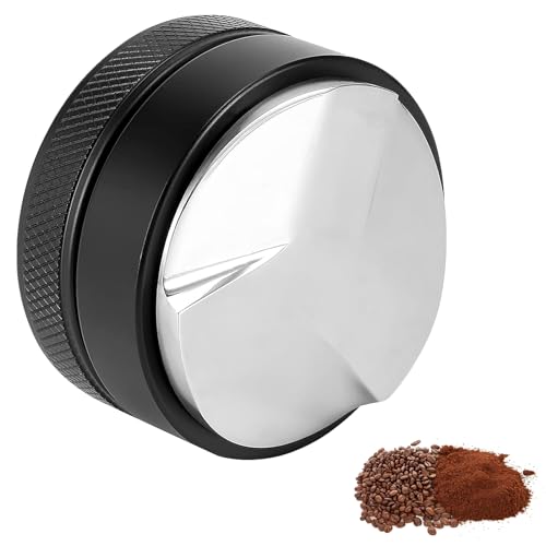 Los 10 mejores niveladores 51 mm MINSHUXI Distribuidor de Café 51mm, Nivelador de Café de Acero Inoxidable 304 para Accesorios Portafiltros para Cafetera