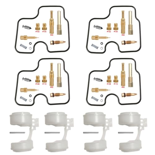 Kit Réparation Carburateur CB600F PC34 pour Moto Honda Hornet 1998-2001 avec Flotteur et Pointeau