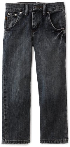 Wrangler Little Boys' Twenty X No. 33 Extreme Relaxed Fit Jeans, Vintage Midnight, 5 Regular