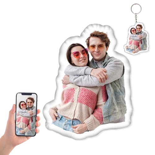 Almohada con foto personalizada con tu imagen, cojín 3D personalizado para mascotas, perro, gato, almohada de animales 3D, para amantes de las mascotas (12 pulgadas)