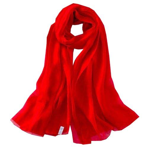 1stAmerican Chiara Tedeschi Foulard/Sciarpa 100% Seta da Donna 110x180