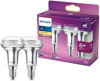 Philips LED Premium Classic R50 Reflector Light Bulb [E14 Small Edison Screw] 2.8W - 40W Equivalent, Warm White (2700K), Non Dimmable