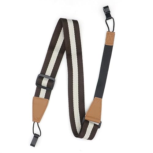 Image of Adjustable Ukulele Strap, No-Drill Ukulele Straps Adult Size, Easy to Use with Double J Hooks, Ukulele Accessories