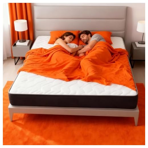 MENKËLL Materasso Memory foam Ortopedico - 160x190 x 20 cm - Anallergico Antiacaro - Alleviamento Punti di Pressione - Matrimoniale (Matrimoniale 190x160 cm)