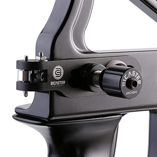 Bicaster Magnetic Arrow Rest Aluminum Alloy Adjustable Backside Archery Rest For Recurve Bow Barebow #TOP5
