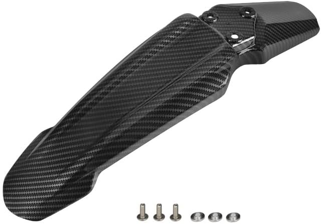 Front Fender Dirt Bike Sur Ron JXMOTO Imitation Carbon Fiber Front Fender Motorcycle Mudguards Protector Electric Bike for Light Bee/Sur Ron/Surron/Sur-Ron X/S/Segway X160 / X260 Imitation Carbon Fiber Front Fender(ICF)