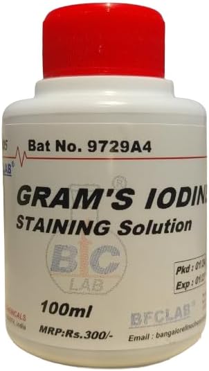 - GRAM'S IODINE STAINING Solution - 100ml