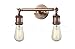Innovations Lighting 208-PN-G42 Large Cone - 18 Inch 2 Light Bath Vanity, Polished Nickel Finish with Clear Glass
