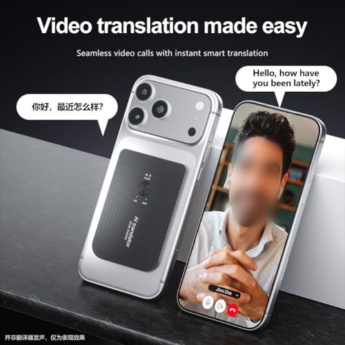 Dispositivo traductor inteligente sin conexión con cámara para fotos y vídeos 8