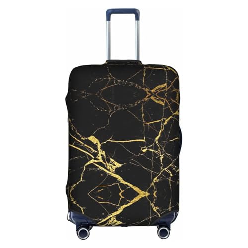 Housse de bagage marbre pliable blanc taille L pour valise voyage