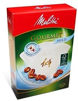 Melitta Gourmet MILD Coffee Papers Pk 80.