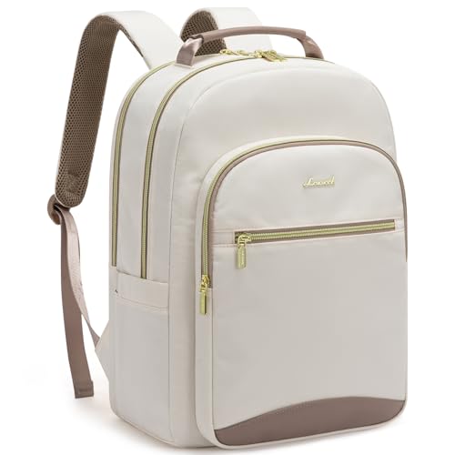 LOVEVOOK Laptop Backpack for Women, 15.6 Inch Work Business Backpack Purse for Teacher, Waterproof Nurse Bag College Bookbag for School, Casual Personal Item Travel Bag College Daypack