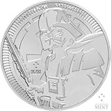  Silbermünze Niue Star Wars Darth Vader 2019, Silber 1 Unze, Münzkapseln