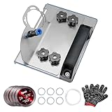 GARGENTOL 45 Degree Tile Chamfering Tool, Tile Cutter Tool – Universal Stand for 100-Type Angle Grinders, Precise Tile Bevel Cutting, Chamfer Cutter Attachment for Ceramic & Porcelain