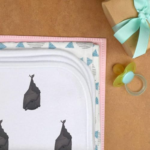 Azeeda 'Hanging Bat' Baby Burp/Wash Cloth (BC00030432)3