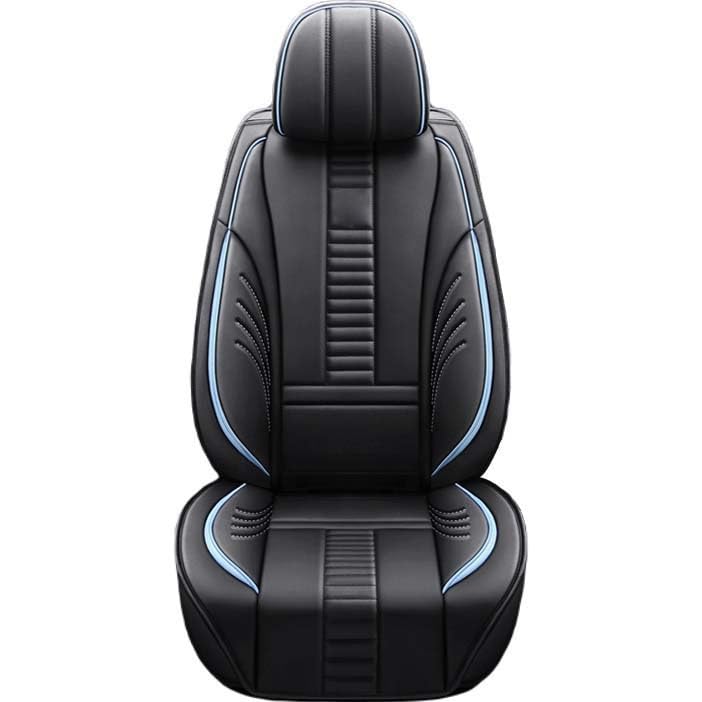 Couvre siège voiture compatible airbag avec housse auto antidérapante en cuir PU