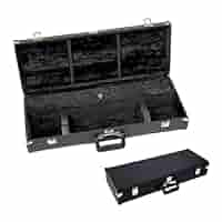 Amazon.co.jp: 尺八ケース ハードタイプV4 2本収納 小物入れ付