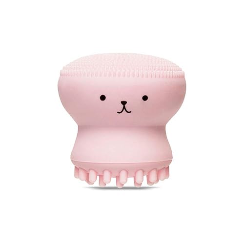 ETUDE HOUSE My Beauty Tool - Cepillo de silicona de medusas esponja y cepillo limpiador de poros profundos todo en uno para exfoliar masajear
