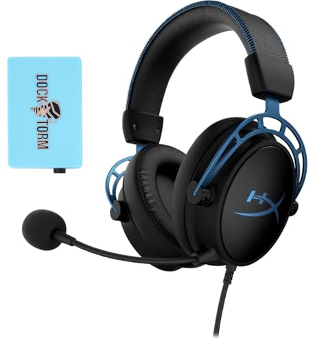 HyperX Cloud Alpha S L 7.1 TEhTEh Q[wbhZbg PC PS5 PS4p `bg~LT[ƒ߉\Ȓቹ fA`o[hCo[VXe (ubNu[) 4P5L3AA Dockztormnut