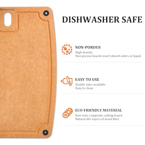 Barenthal 0897C1261A01 Cutting Boards For Kitchen Dishwasher Safe Eco-Friendly Composite Cutting Board Set Of 2,Reversible Chopping Board thumb #1