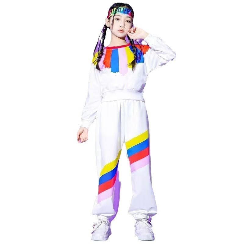 Traje de carnaval de arco iris con diadema para evitar disfraces incómodos