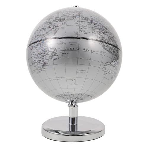 Globe éducatif interactif avec support rotatif pour apprentissage à la maison