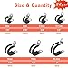 AKIHISA 56pcs Cable Clamps Assortment Kit, 7 Sizes 1/4