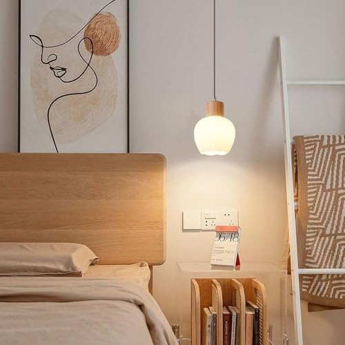 Lámpara de araña moderna para dormitorio y salones contemporáneos con cristal ajustable
