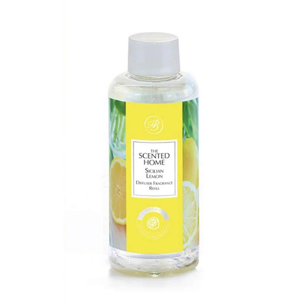 ASHLEIGH & BURWOOD Fresh Lemon Scented Home Reed Diffuser Refill 150ml
