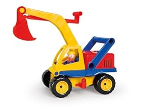 Lena Aktiv Bagger 35cm mit Spielfigur