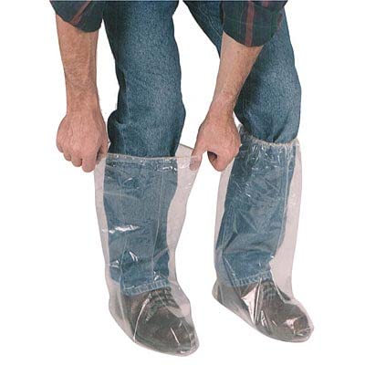 AGRI PRO ENTERPRISES ELASTIC-TOP BOOT 3MIL PKG/50 REG 429503