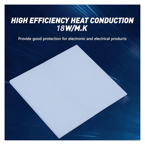 Coussin de refroidissement 16W CPU GPU silicone thermique 100x100x2.5mm