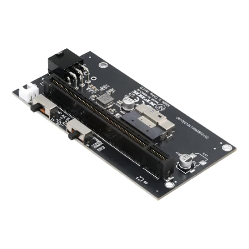 Image of Slimline 8X SFF-8654 74Pin to PCIE PCI-Express 16x Adapter TGX with PCI-E 6Pin Power Switch Port