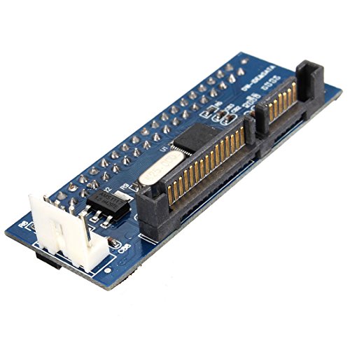 Tweovnai 40-Pin IDE Femelle SATA a 22 Broches Adaptateur Male Carte PATA SATA