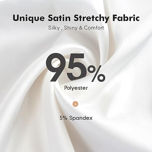 Image of MANCYFIT Pettipants for Women Under Dress, Long Culotte Slip
