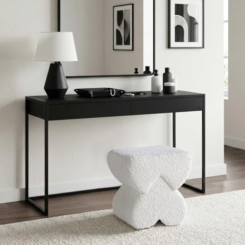 Get Set Style Heart-Shaped Ottoman with Soft Padded Seat, Multifunctional Vanity Stool for Makeup, Upholstered Footrest Stool Ottoman Foot Stool for Living Room, Bedroom by Get Set Style - Used condition - Image 7