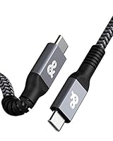 USB C to USB C 3.2 Cable 10Ft - 20 Gbps, ANDNOVA USB C Monitor Cable for HDR Video Output, 5A 100W Fast Charging Compatible with MacBook Air Pro Dell LG 4K 2K Type C Display Monitor