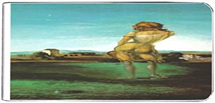 Salvador Dali Girl With Curls Money Clip Rectangle D-165