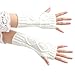 FIRSS 1 Paar Armstulpen Damen, Fingerlose Handschuhe Stulpen Thermal Winter Warmer Armstulpen