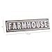 Barnyard Designs Retro Vintage Metal Tin Bar Sign, Decorative Wall Art Signage, Primitive Farmhouse Country Kitchen Home Décor (Farmhouse)