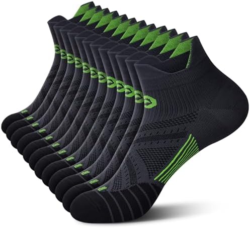 Compression Socks for Men Women Ankle Running Socks for Plantar Fasciitis