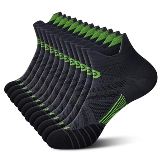 Ankle Compression Socks for Men and Women (6 Pairs), Low Cut No Show Short Compression Running Socks with Arch Support for Plantar Fasciitis, Cyling, Athletic, Flight, Travel, Nurses