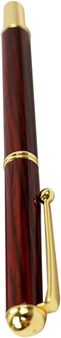 NUOBESTY Refillable Brush Pen Portable Metal round Body for Calligraphy