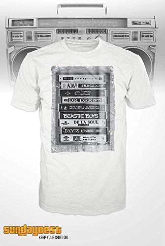 Old School Hip Hop Tapes T-Shirt - Classic 90S Rap Music, Dj Tee Shirt, Gift For Him Her, Dre, Krs One #TOP1